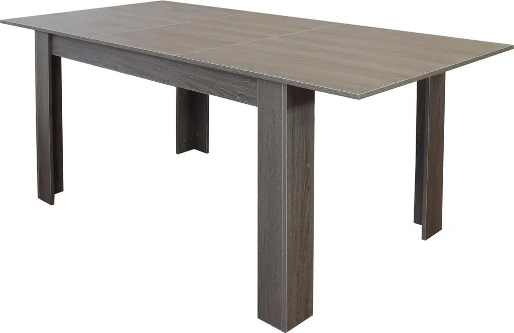 Tavolo Pranzo Taupe 140x90 Milani Home Allungabile | Salva Spazio