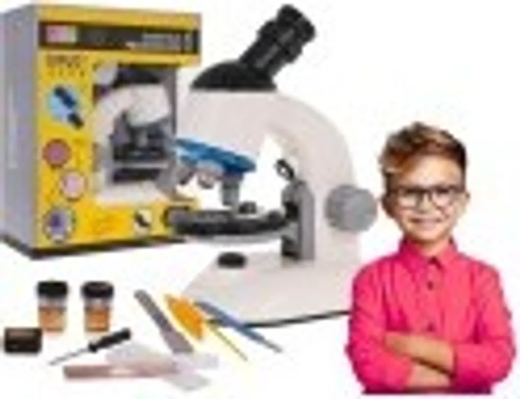 Microscope Enfant Set Small Biologist avec Tubes à Essai et Accessoires - 11