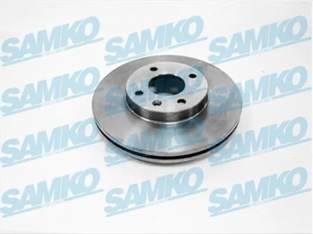Jeu de Disques de Frein Avant 256mm pour Chevrolet Aveo T300 SAMKO D4002V
