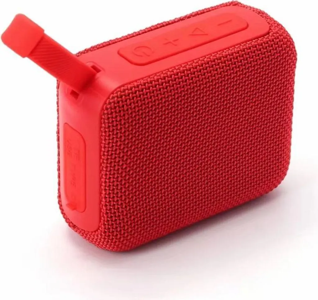 Offerta Speaker C100 5W Wireless Rosso - Cassa Portatile Bluetooth