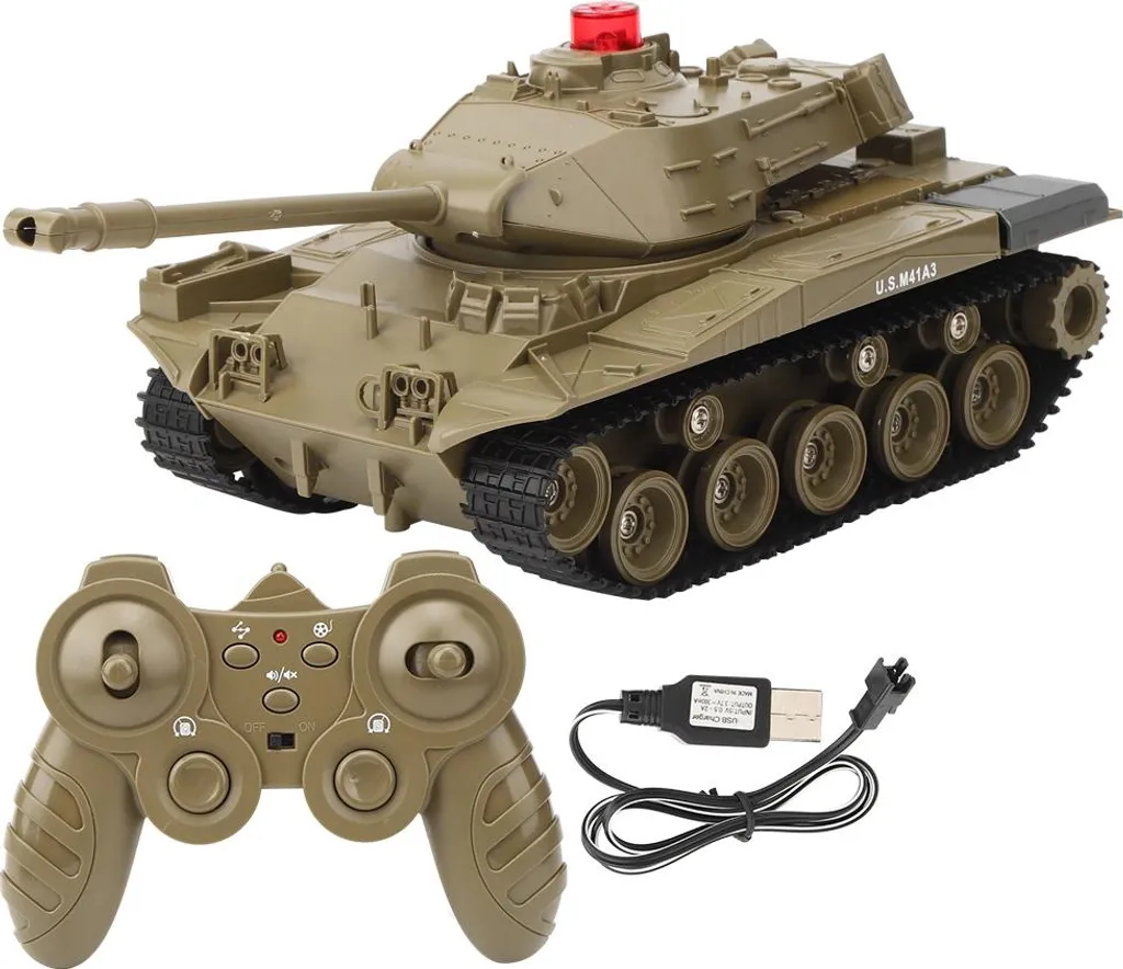 Réservoir Télécommandé Jouet 1/30 Char Militaire RC Cadeau Anniversaire
