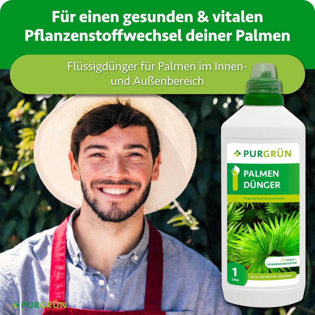 Purgrün Palmendünger 1 Liter Produktbild 