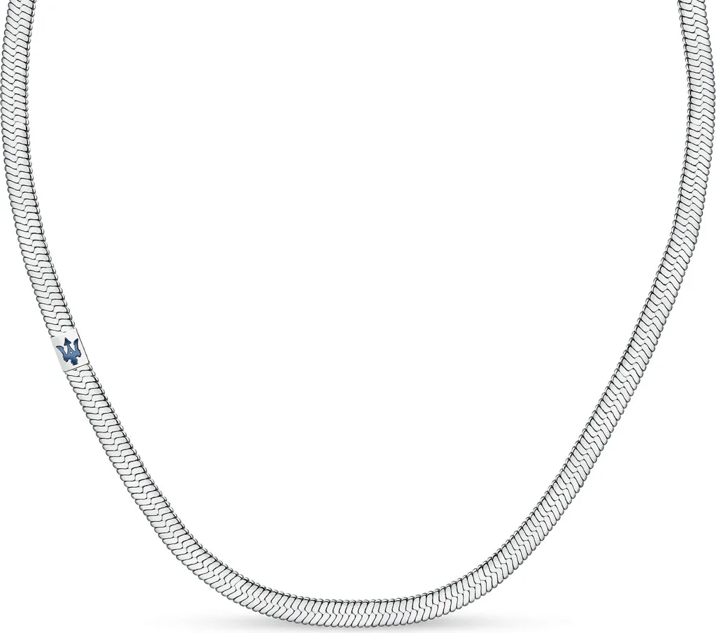 Collier Maserati hypoallergénique en acier pour peaux sensibles