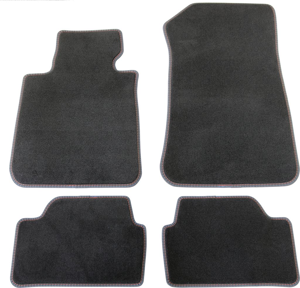 AD Tuning Premium Fußmatten Set für 1er BMW E87, Bj. 9/2004-8/2011