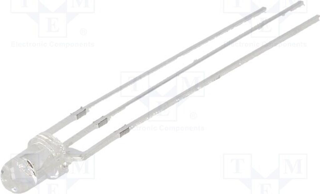 2x IR Sender 30° 30mW 830-870nm THT OSRICA3131A Infrarot-LEDs 3mm transparent