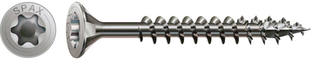 Spax acciaio inox 5 x 70 mm testa svasata T-STAR plus Immagine del prodotto 