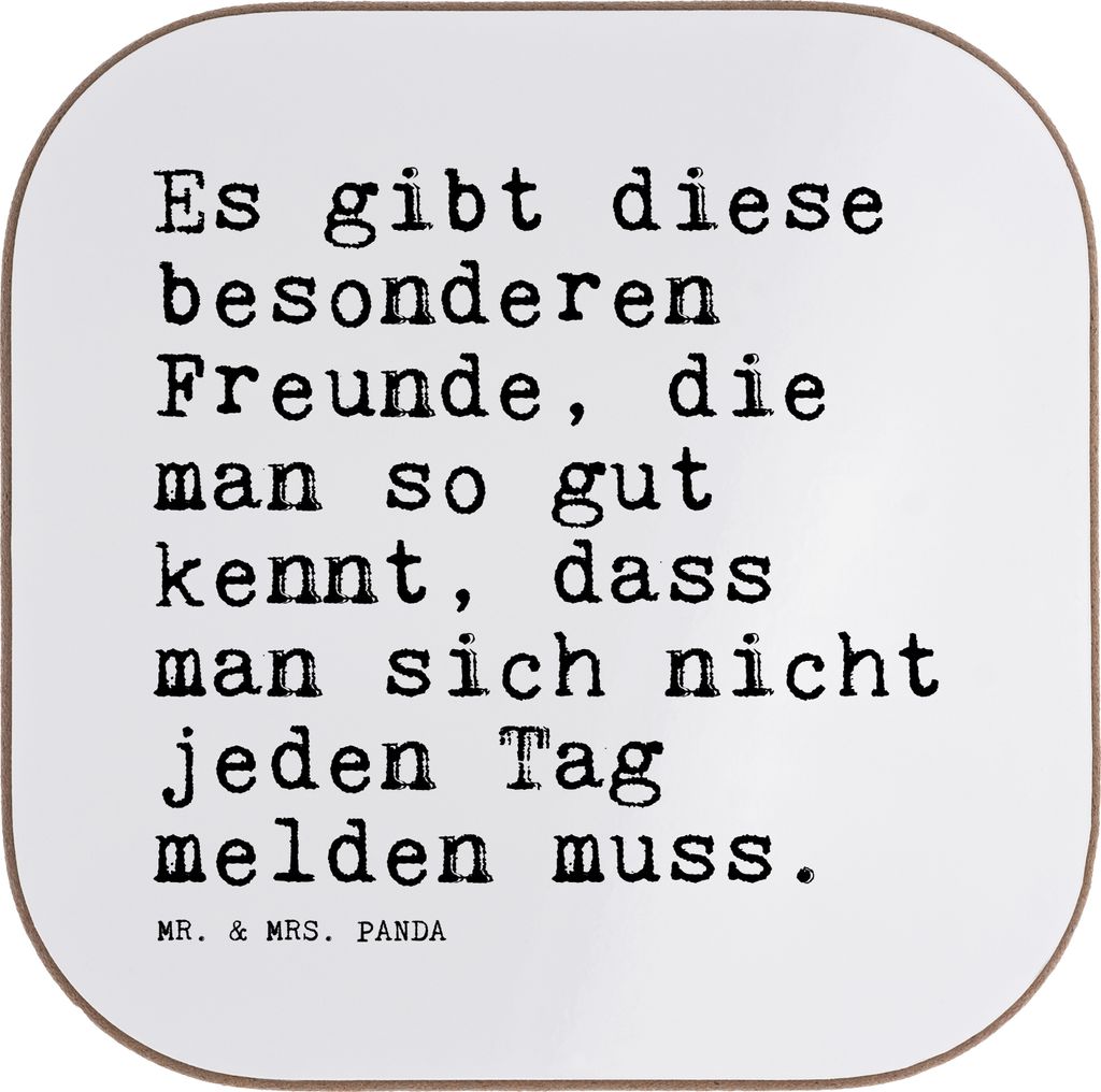 Mr. & Mrs. Panda Untersetzer für Gläser Es gibt diese besonderen... - Weiß - Geschenk, Holzuntersetzer, beste Freundin, Coaster, Tasse, Schulfre...