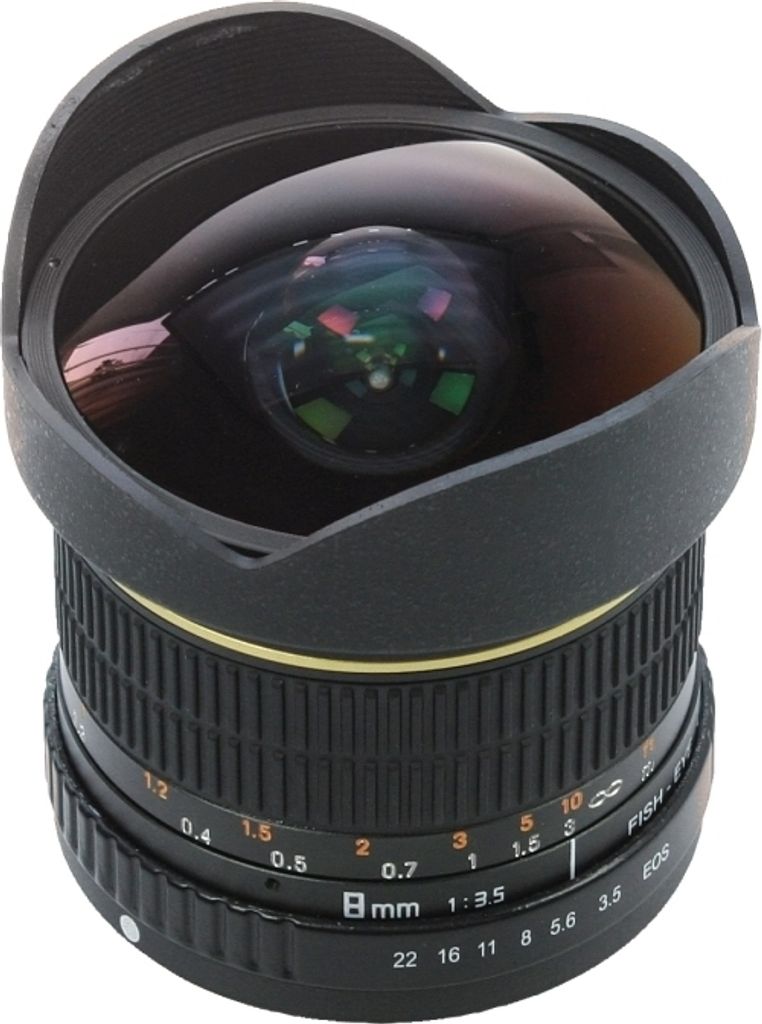 Objektív Doerr Fisheye MC 8 mm f/3,5 pre Canon EF Obrázok produktu 