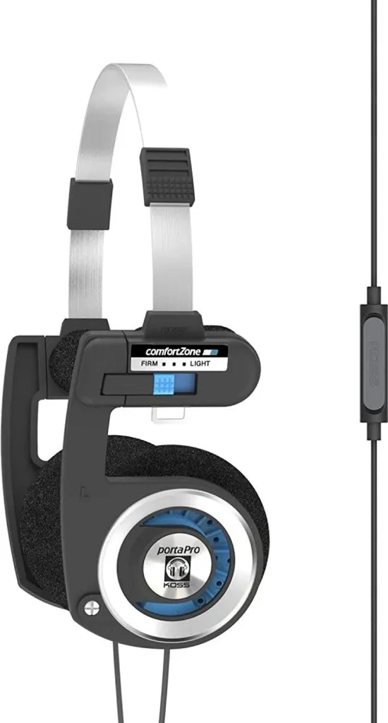 Koss Porta Pro avec Micro Idéal pour Télétravail et Musique Nomade