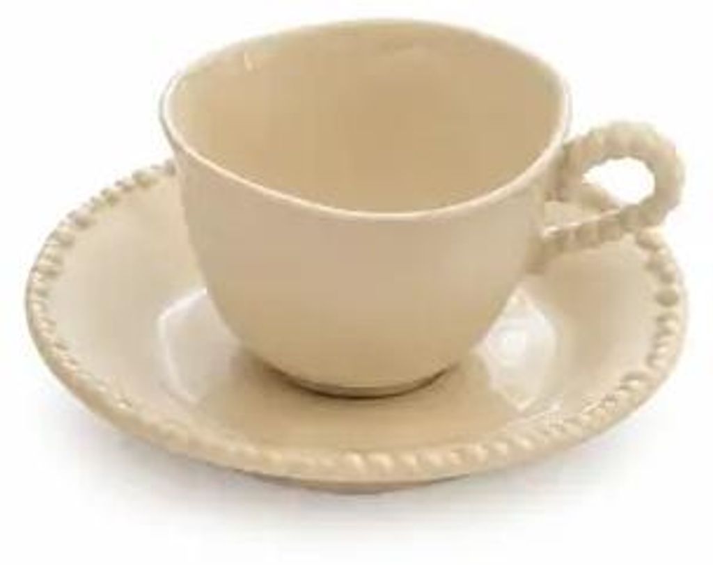 Bavary Pearls Espressokoppenset 12-delig 90 ml Beige Productafbeelding 