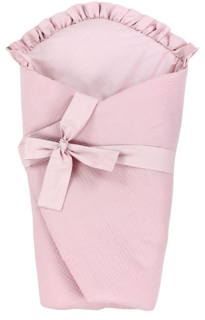 TupTam Unisex Baby Einschlagdecke mit Schleife, Farbe: Produktbild 