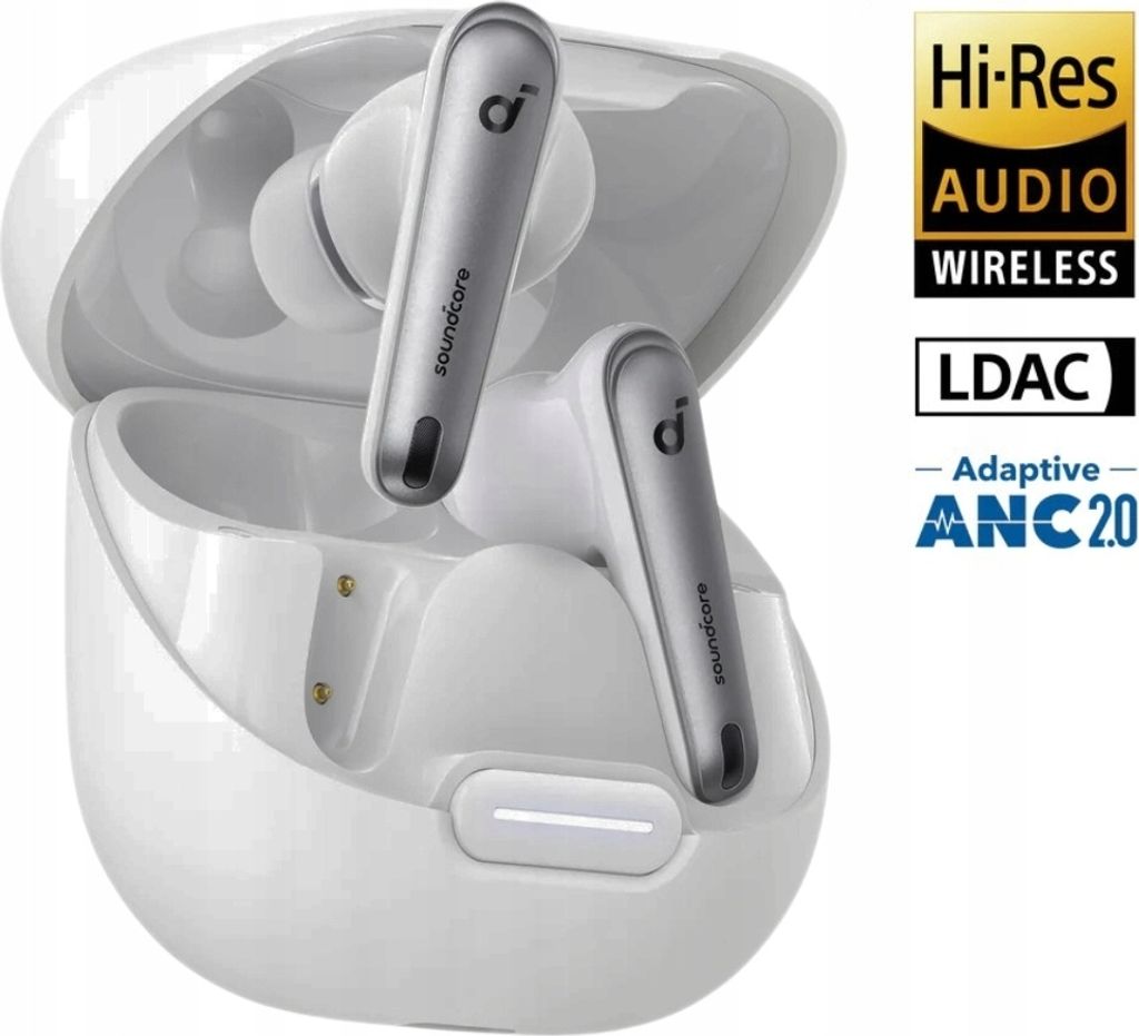 In-Ear Kopfhörer Soundcore Liberty 4 Nc - Mikrofon Weiss