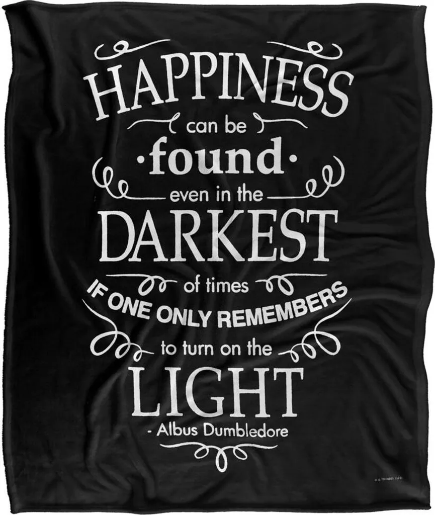 Harry Potter Couverture Happiness Can Be Found Citation TV18551 Coloré
