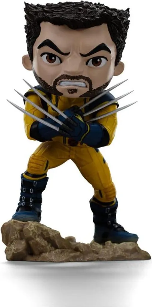 Figurine Wolverine Deadpool Iron Studios 14 cm PVC contre Manque Place