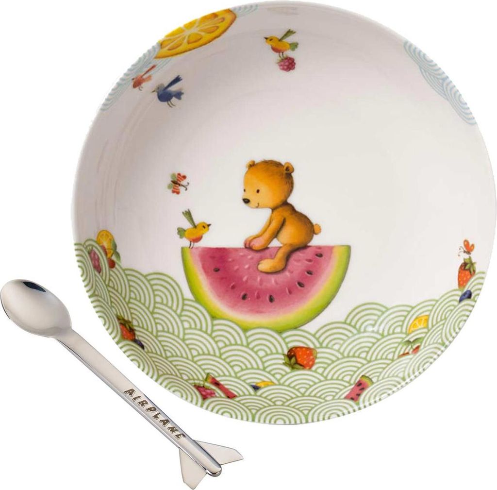 Villeroy & Boch HUNGRY AS A BEAR Kinder Essen-Set 2-tlg