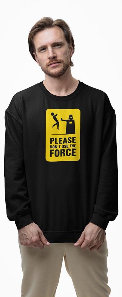 D&B Design Uni Pullover SWMO00069 Star Wars Schwarz-Größe 3XL