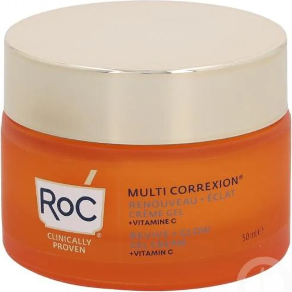 RoC Revive + Glow Crema Viso Gel Vitamina C - Addio Pelle Spenta 50ml - 1