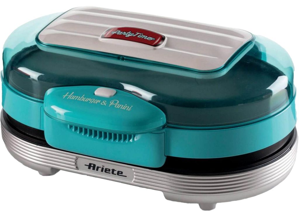 Ariete, 205B Party Time Hamburger Maker blau , 1.200 Watt Produktbild 