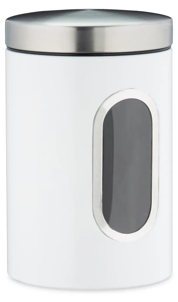 Boîte à Provisions Blanche avec Fenêtre de Visibilité - Lot de 6