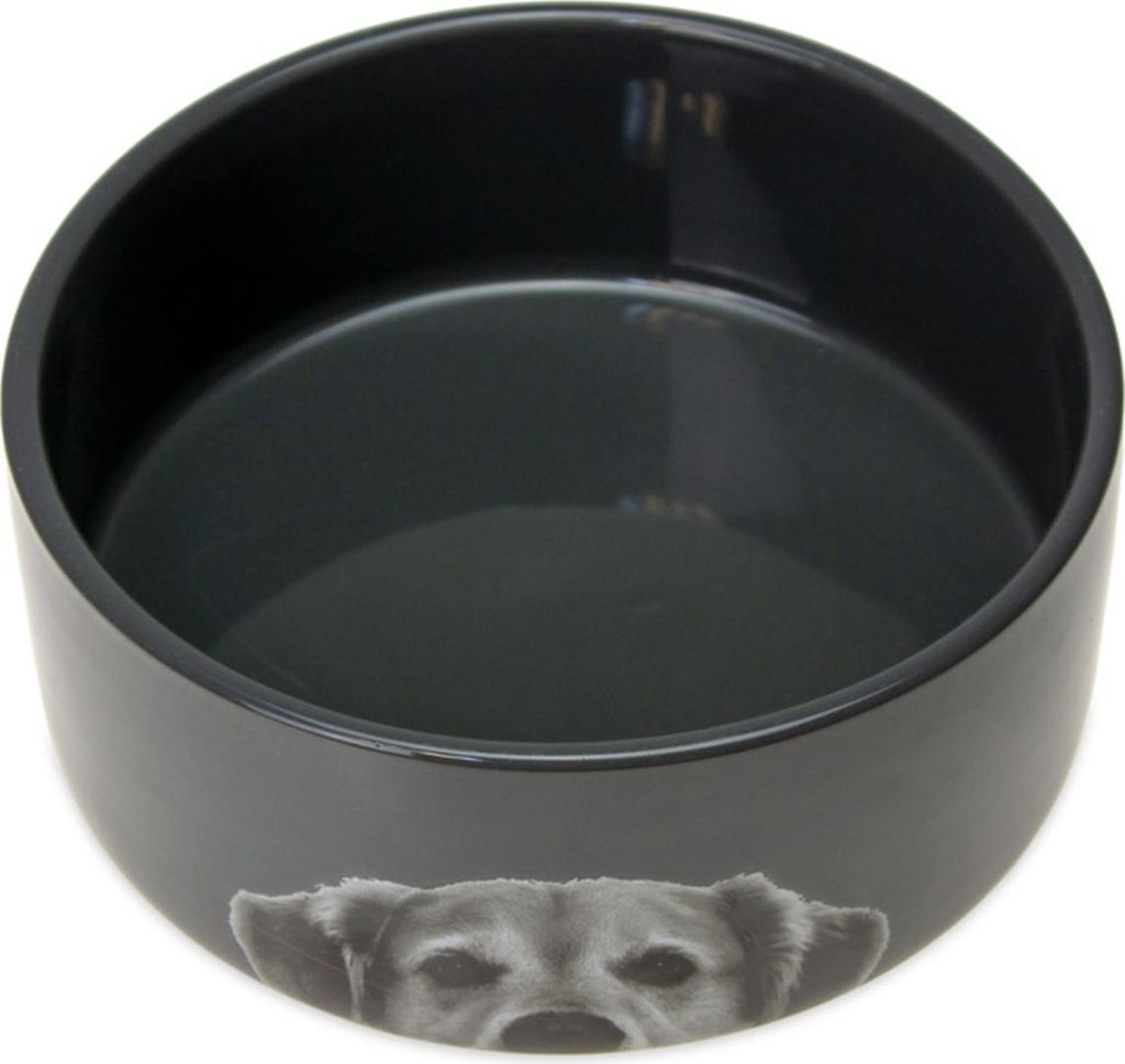 Karlie Keramik Hundenapf 1500 ml, Farbe:anthrazit
