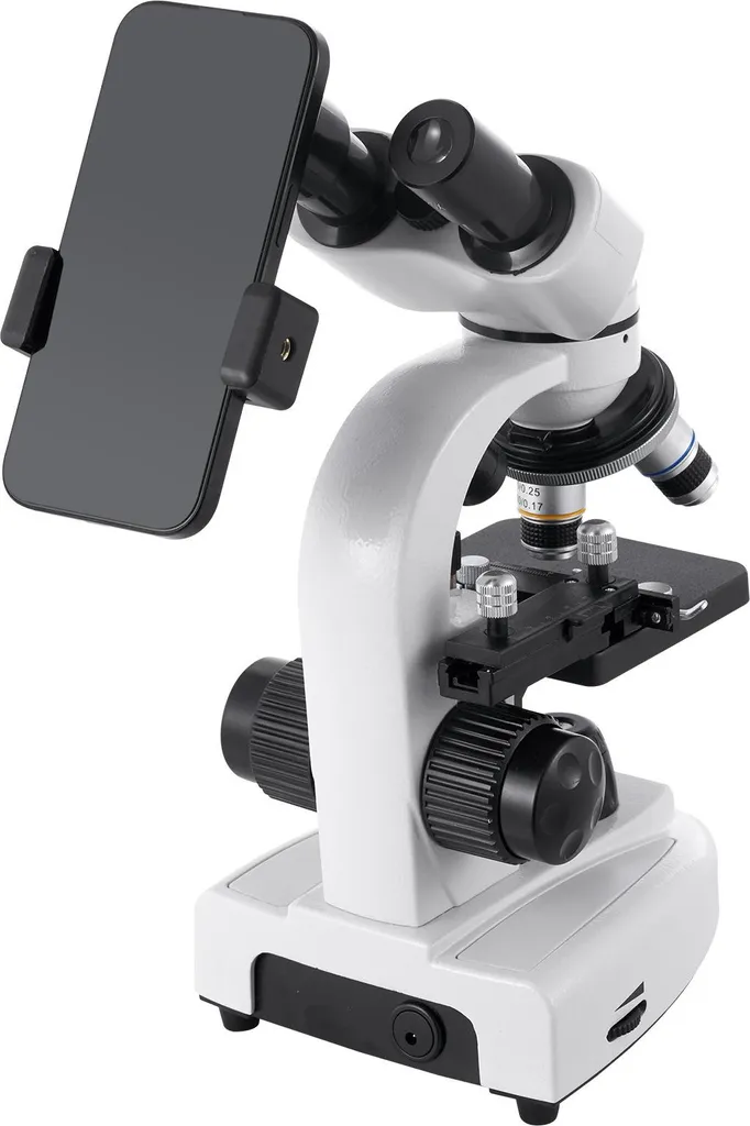 Microscope binoculaire laboratoire 40-2000x avec éclairage LED réglable - 11