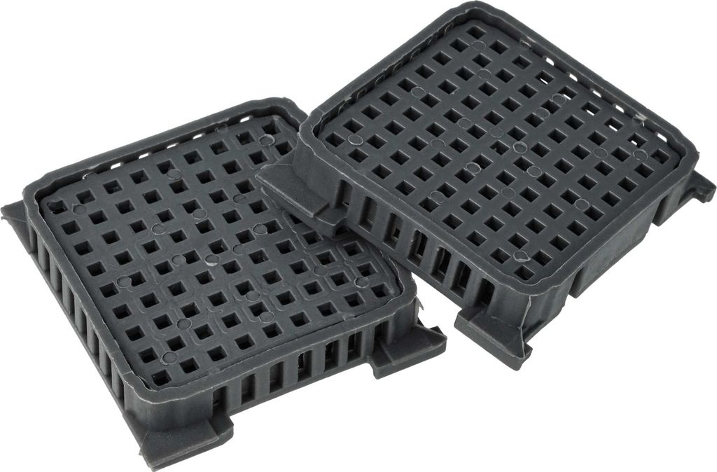 vhbw 2x Filter kompatibel mit Liebherr Re 5020-20A, Re 5220-20A, Rf 4200-20A, Rf 4600-20A, Rf 5000-20A, Rsdd 5250-20A Kühlschrank - Aktivkohlefilter