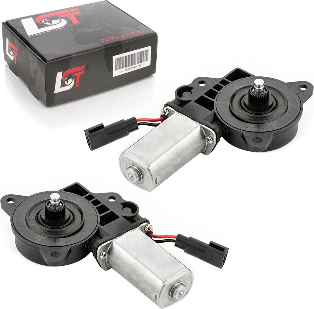 2x Fensterheber Motor vorne links rechts für FORD FIESTA V 4/5 Türig FUSION JU