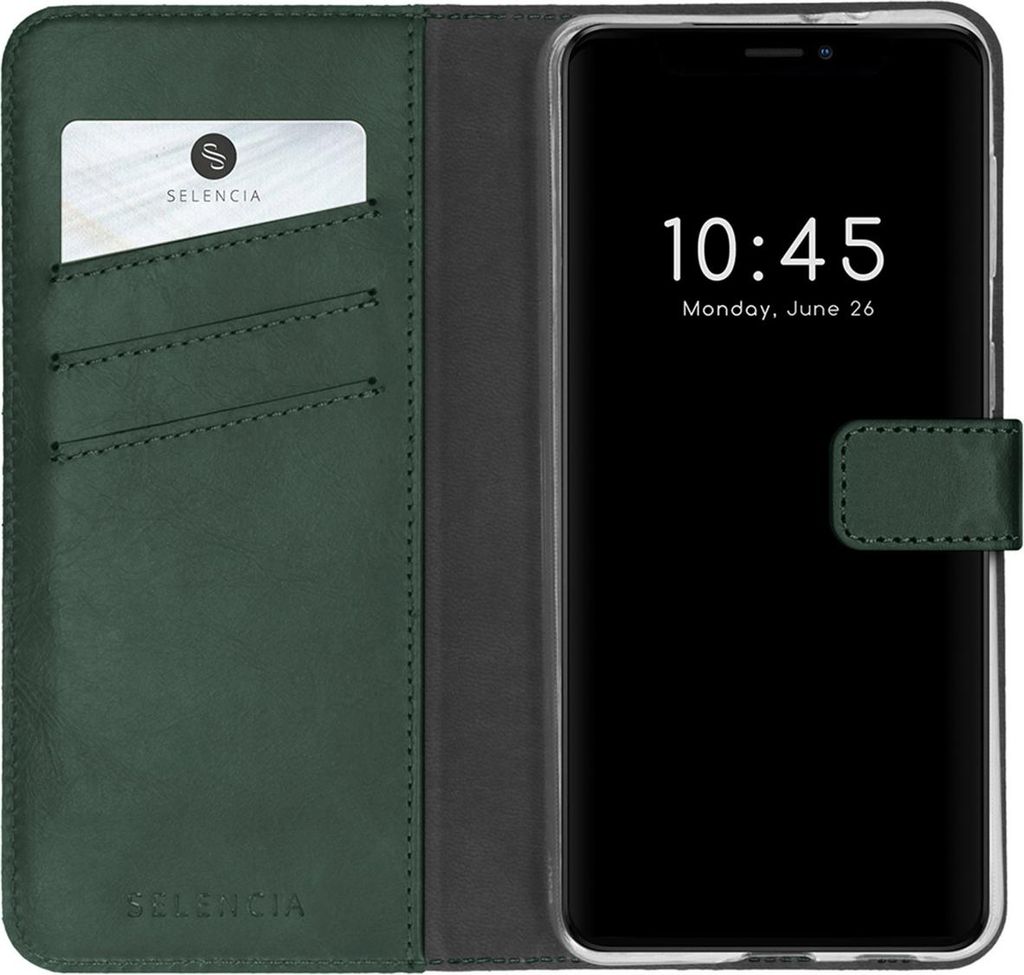 Custodia a libro in vera pelle Selencia per iPhone 13 Mini Immagine del prodotto 
