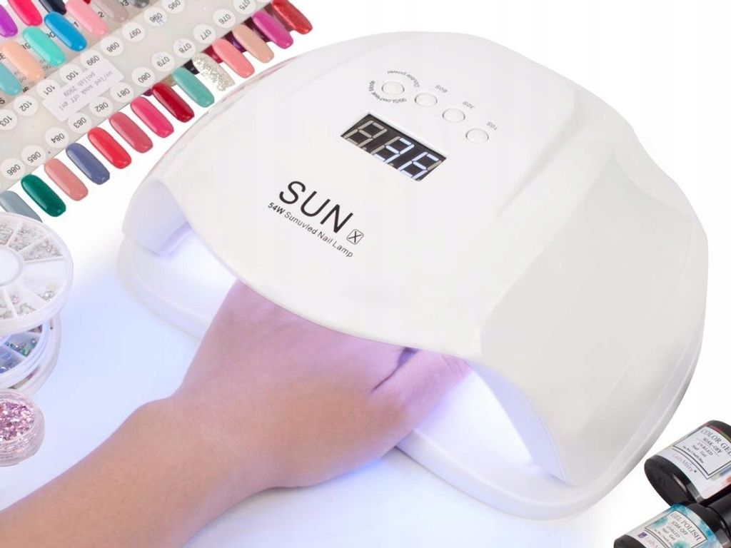 Lampe à ongles LED UV 54W avec capteur et minuterie pour Image du produit 