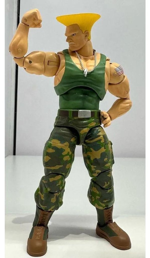 Jada 253252032 Street Fighter II - Guile Actionfigur 6"" Produktbild 