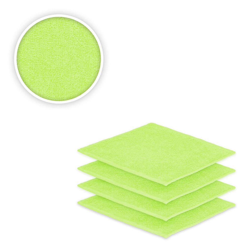 Seiftücher 4er Set 30x30 cm