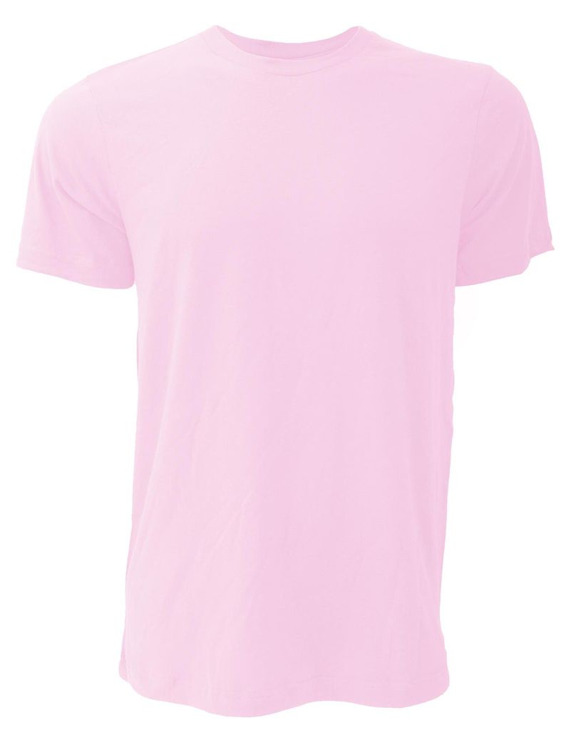 Canvas Uni Jersey T-Shirt, Kurzarm LT784 (Large) (Rosa)