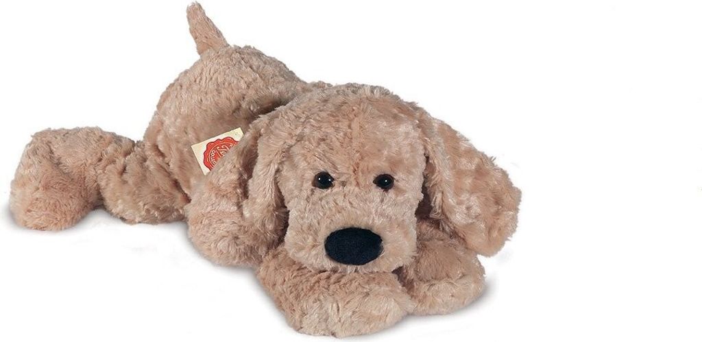 Teddy Hermann Schlenkerhund beige flauschiges Kuscheltier Produktbild 5