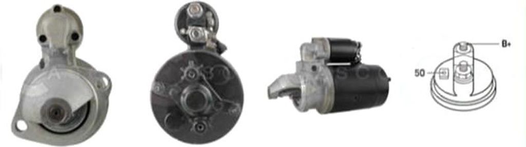CASCO CST10291AS Starter Anlasser 2,40kW für FIAT 500 (312) 12V