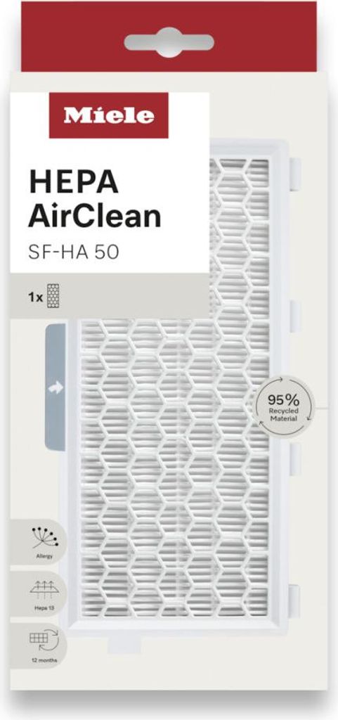 Miele Filtro HEPA AirClean SF-HA 50-1 Classe 13 per Immagine del prodotto 
