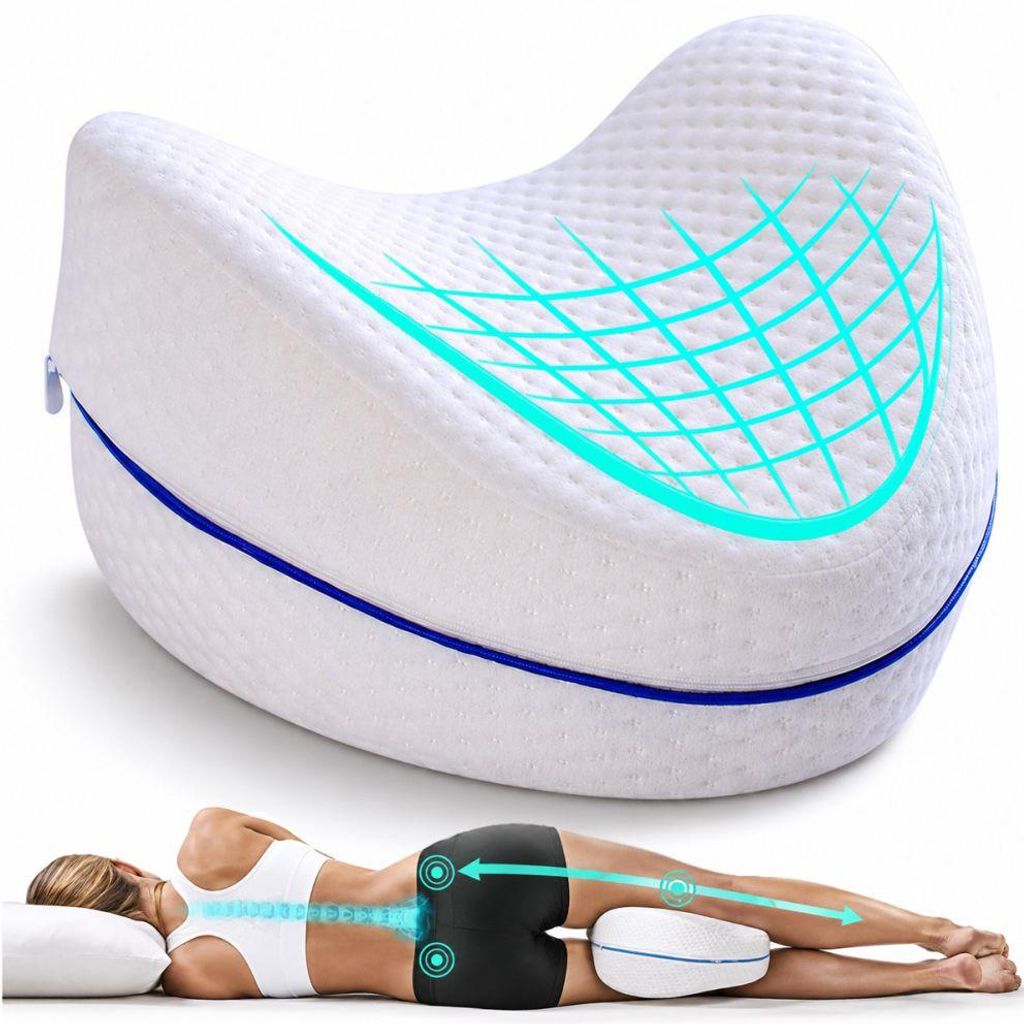 Orthopädisches Kissen für das Knie aus Memory-Schaum, Produktbild 