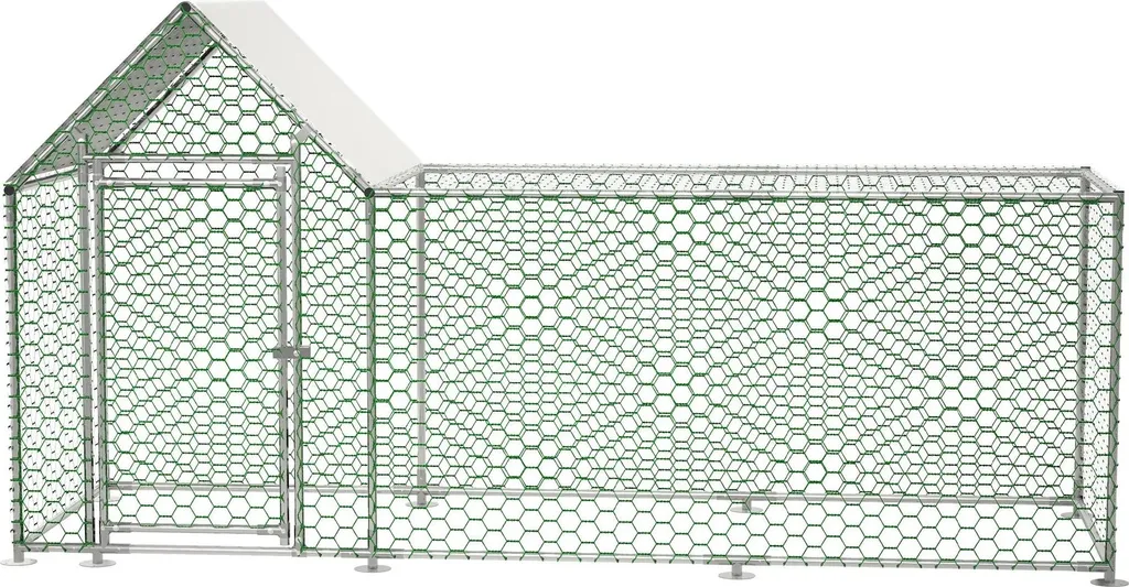 Cage métallique extérieure antirouille 3x1x1,5m avec montage DIY