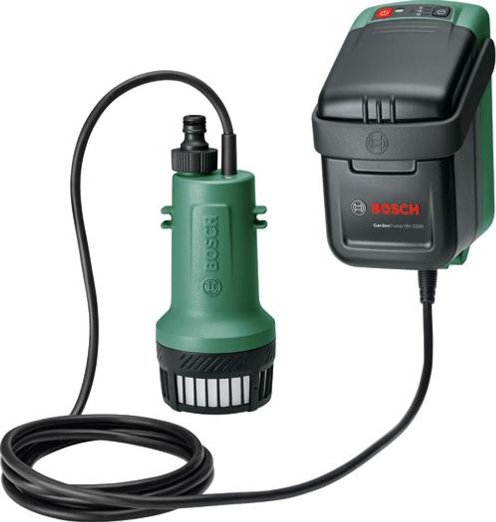 Akku-Regenwasserpumpen GardenPump 18V-2000, Akkupack 18V Produktbild 