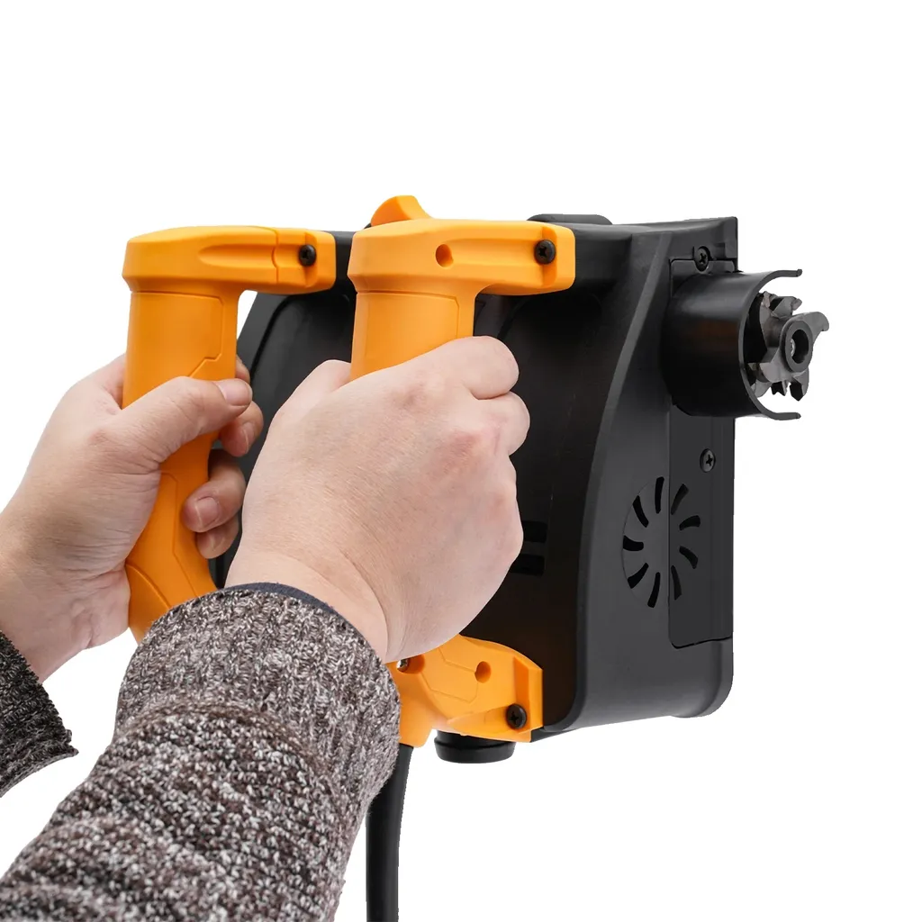 Rabot électrique mural 1200W 4000 tr/min pour rabotage de béton et ciment