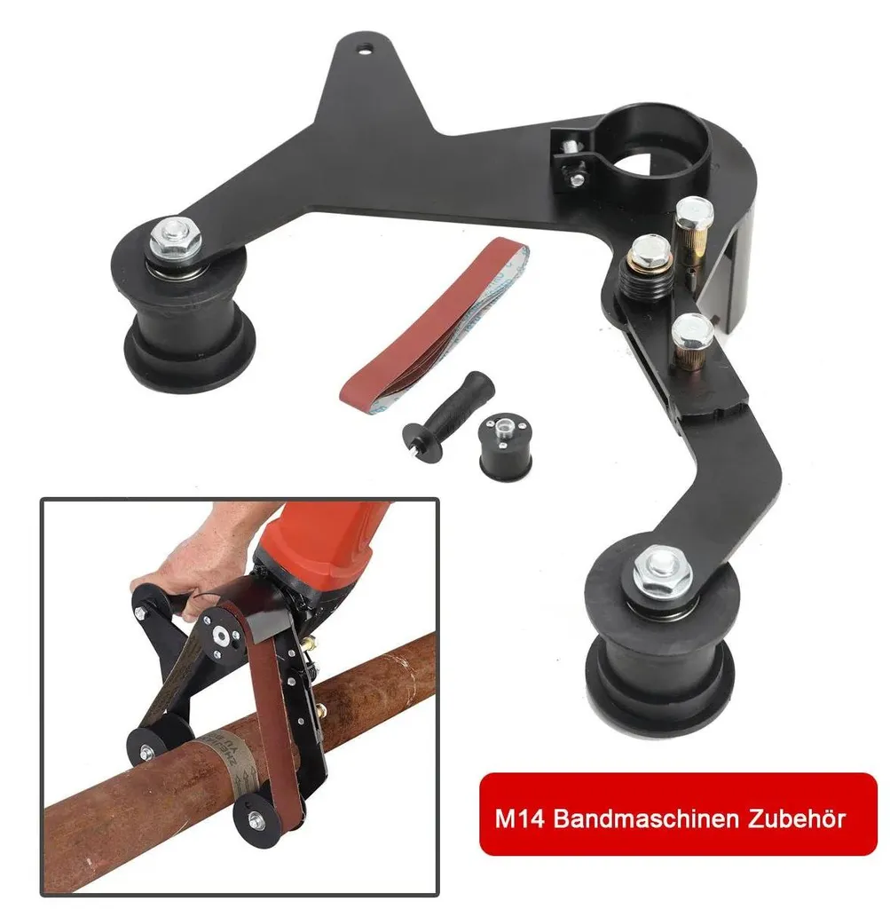 Kit adaptateur ponceuse à bande M10 - Solution ponçage zones difficiles - 3