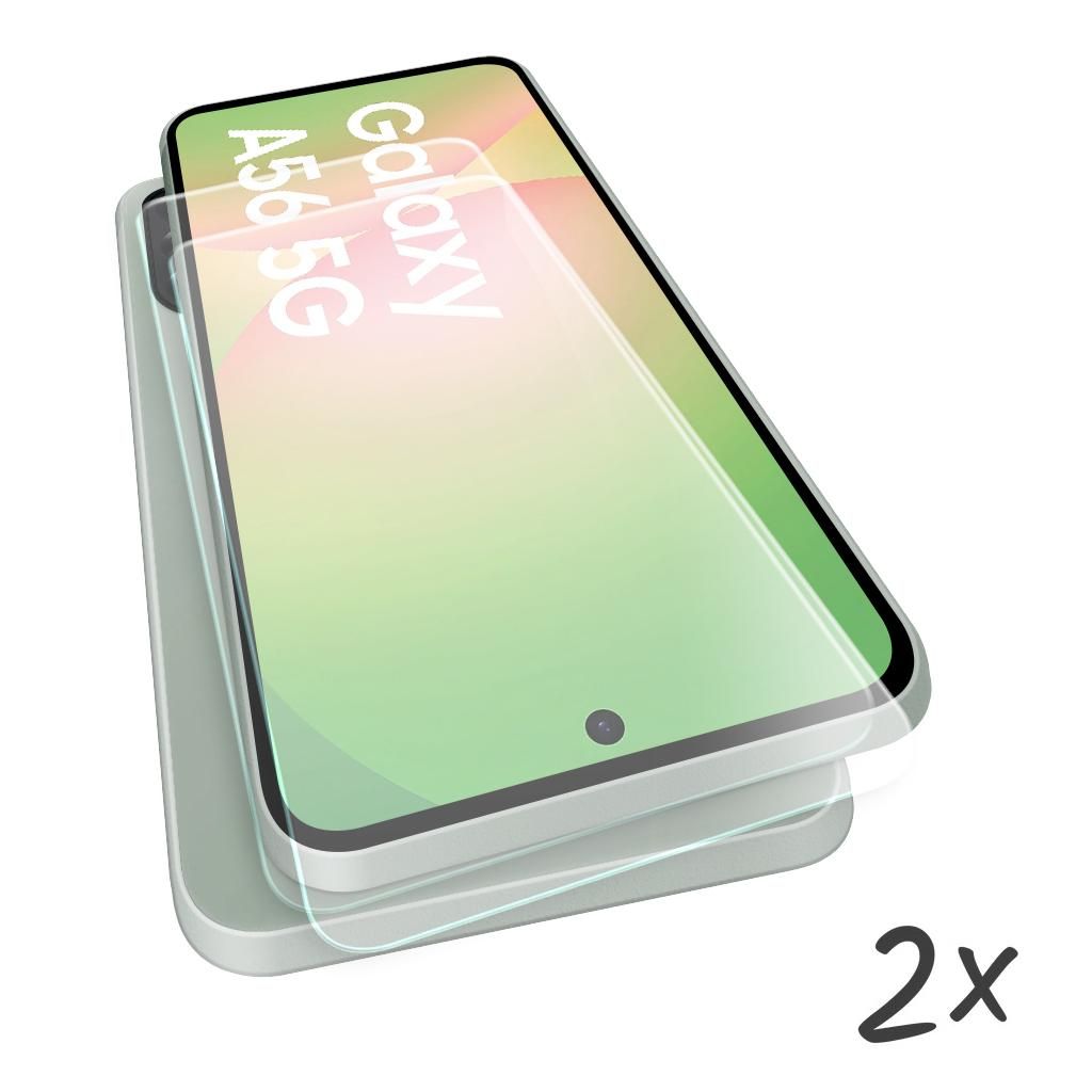 2x Samsung Galaxy A56 5G Panzerfolie Displayschutz Produktbild 