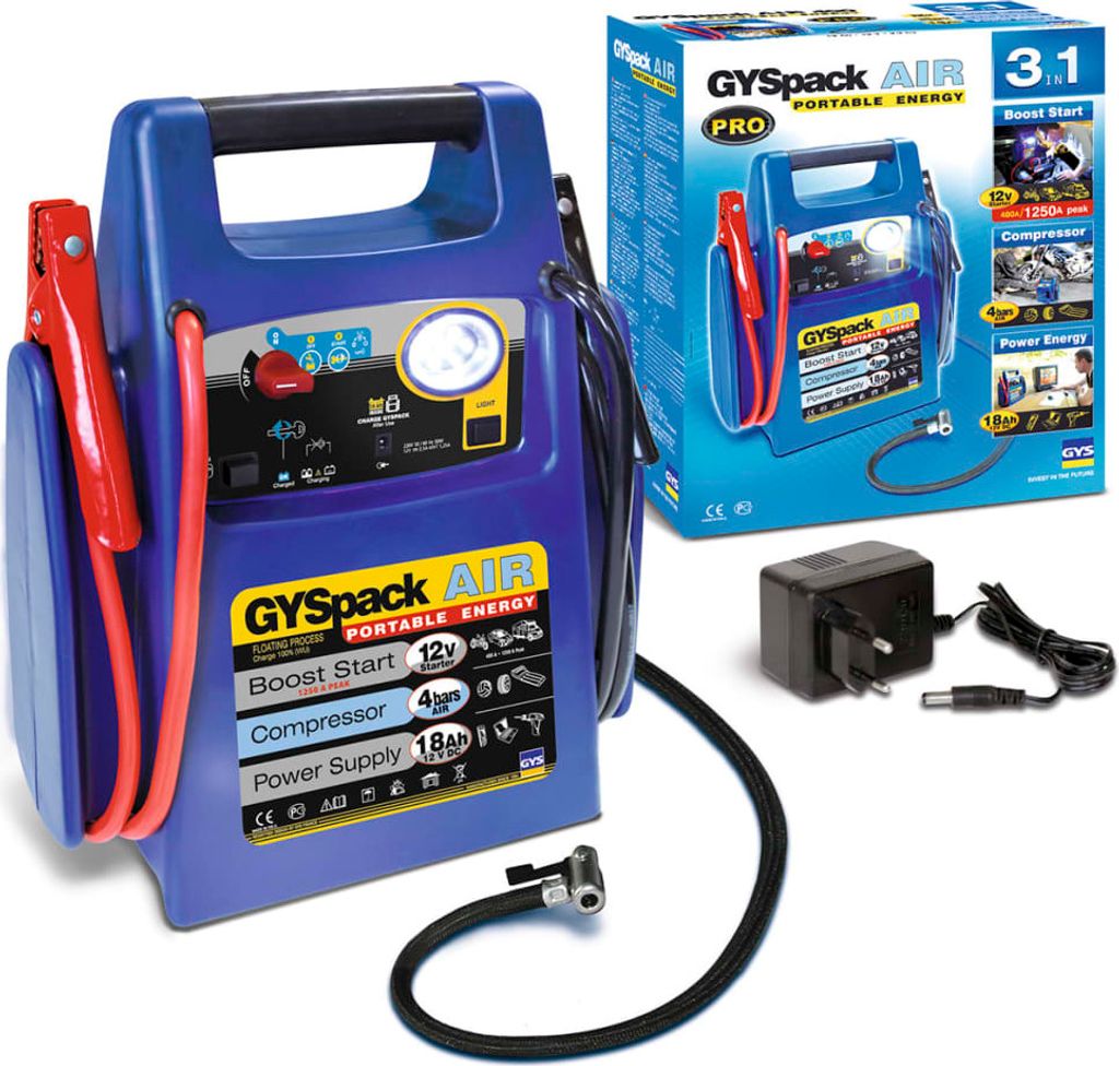 GYS 3 w 1 rozrusznik Gyspack Air 12 V Zdjęcie produktu 2