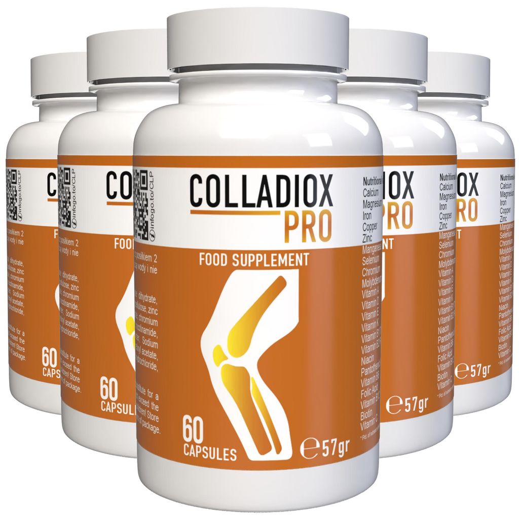 Colladiox Pro - 300 Kapseln (5x 60 Kapseln), 5er Pack Produktbild 