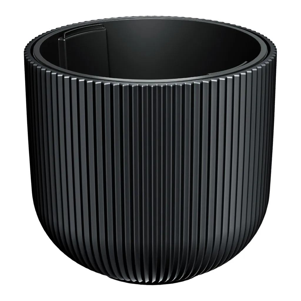 Pot de fleurs léger Milly 47 cm anthracite pour un entretien facile de plantes
