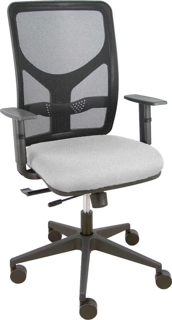Siège de bureau gris 10CRN65 dossier respirant et assise réglable