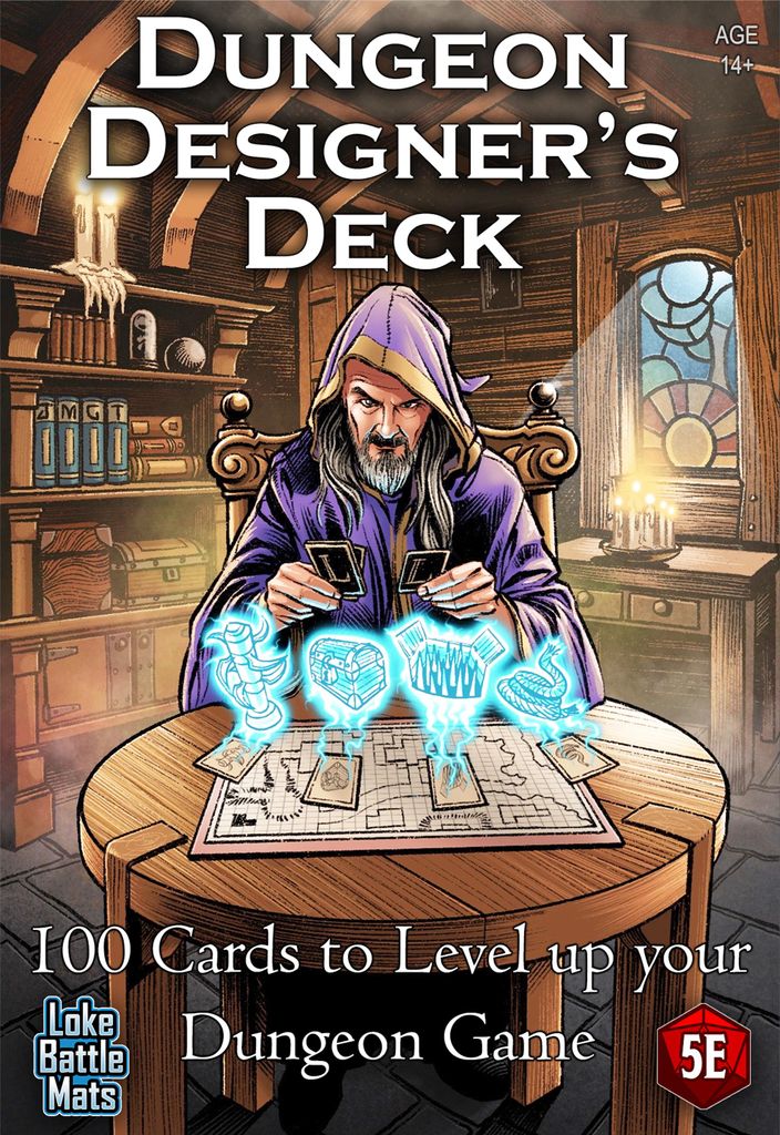 Dungeon Designer's Deck - Bordspel voor rollenspellen - Productafbeelding 
