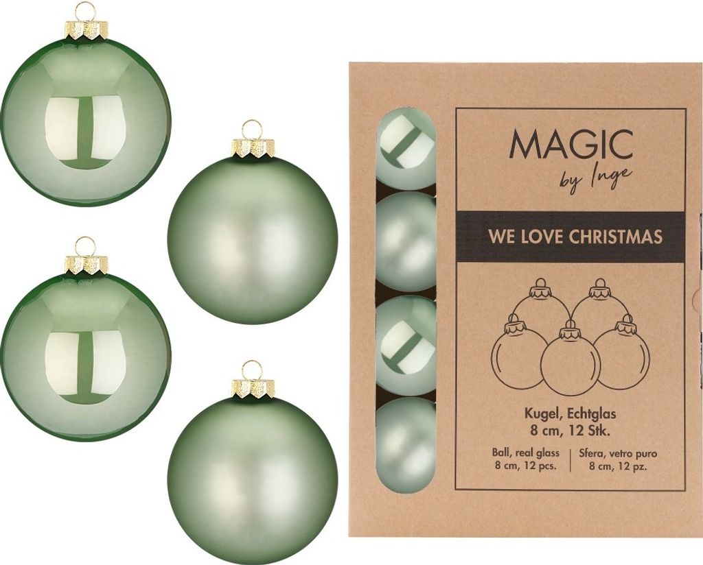 Inge‘s Christmas Decor 16117P812, Kugel-Weihnachtsschmuck, Produktbild 