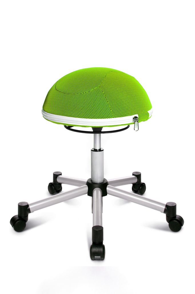 Topstar Fitness Hocker "Sitness Half Ball" apfelgrün