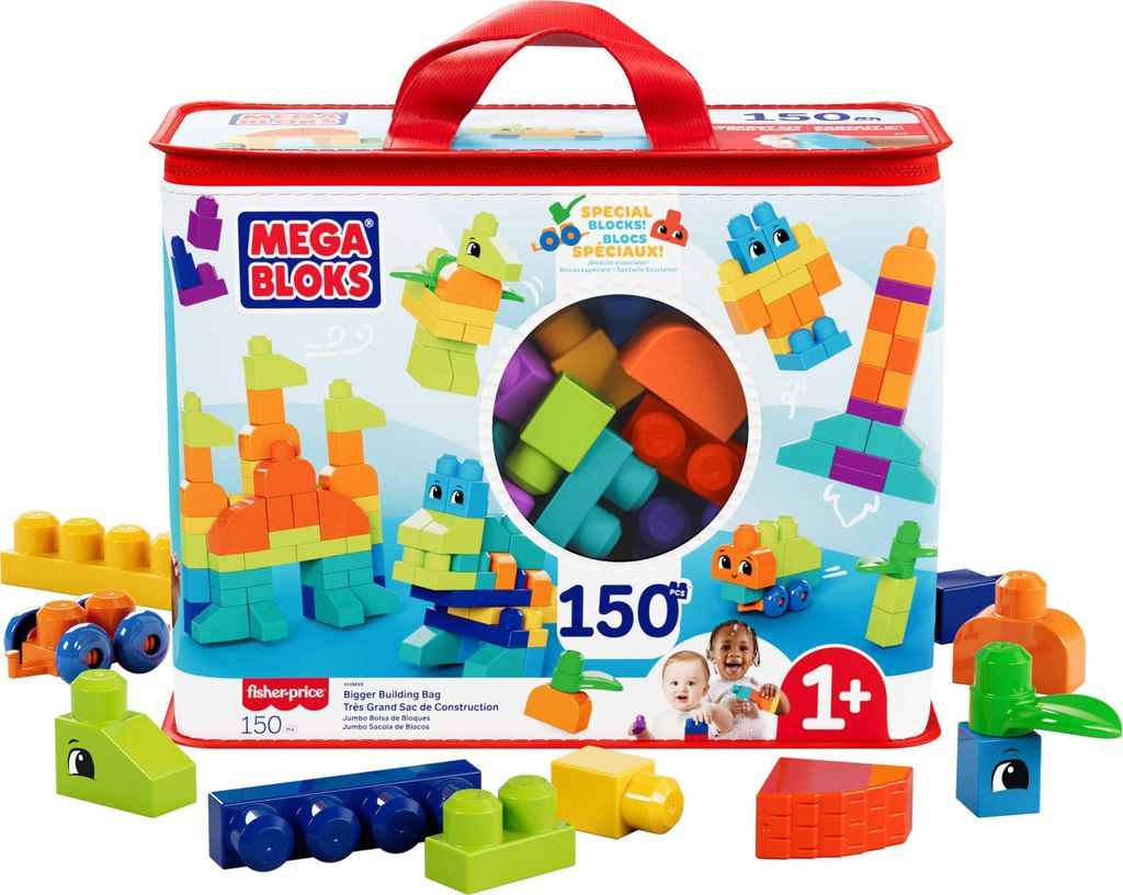 MEGA BLOKS Bausteinebeutel Deluxe mit 150 großen Produktbild 