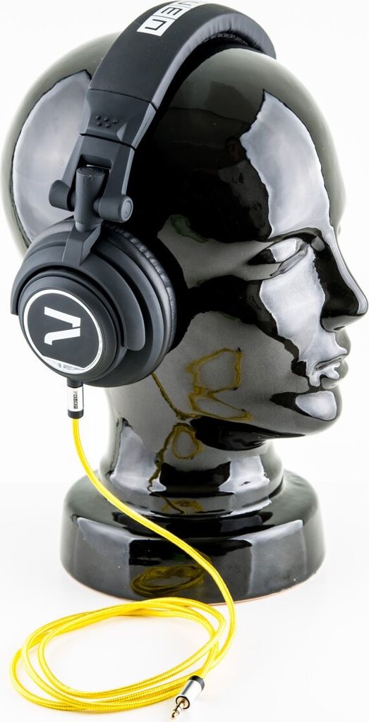 7even Kopfhörer schwarz-gelb/ The Headphone black/ yellow Produktbild 